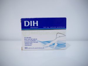 DIH (Діосмін) 500 мг, №60 - таблетки - Зображення 5