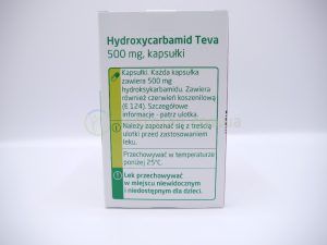 Гідроксикарбамід Teva 500 мг, №100 - капсули - Зображення 2