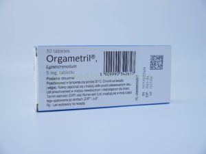 Оргаметрил 5 мг, №30 - таблетки - Зображення 6
