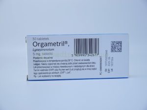 Оргаметрил 5 мг, №30 - таблетки - Зображення 3