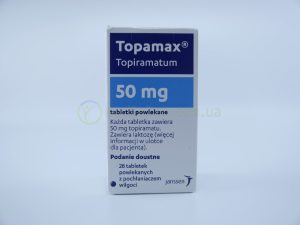 Топамакс 50 мг, №28 - таблетки - Зображення 6